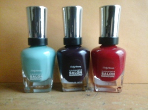 From Sally Hansen: the Complete Salon Manicure nail polish collection